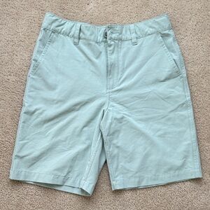 Boys Light Green Shorts